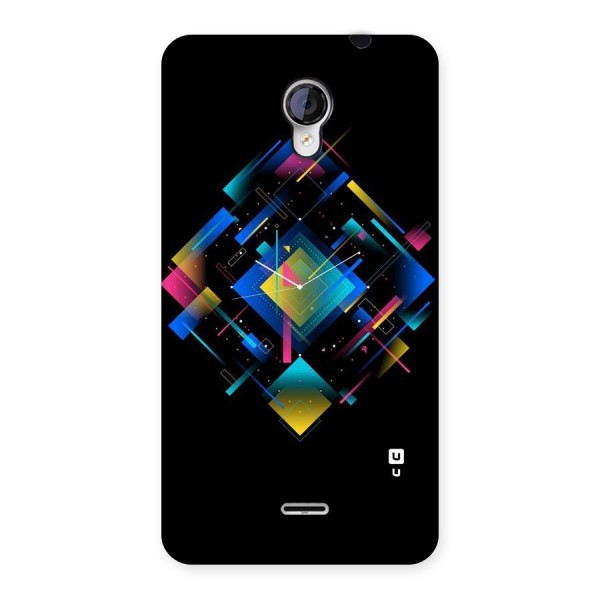 Abstract Clock Back Case for Micromax Unite 2 A106