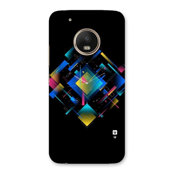 Abstract Clock Back Case for Moto G5 Plus