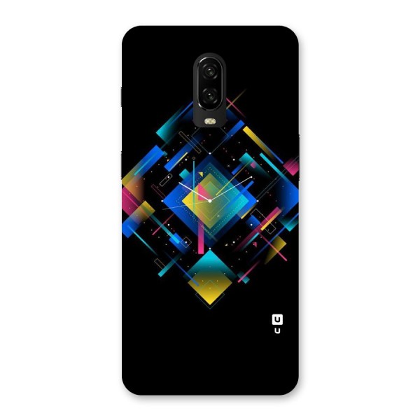 Abstract Clock Back Case for OnePlus 6T