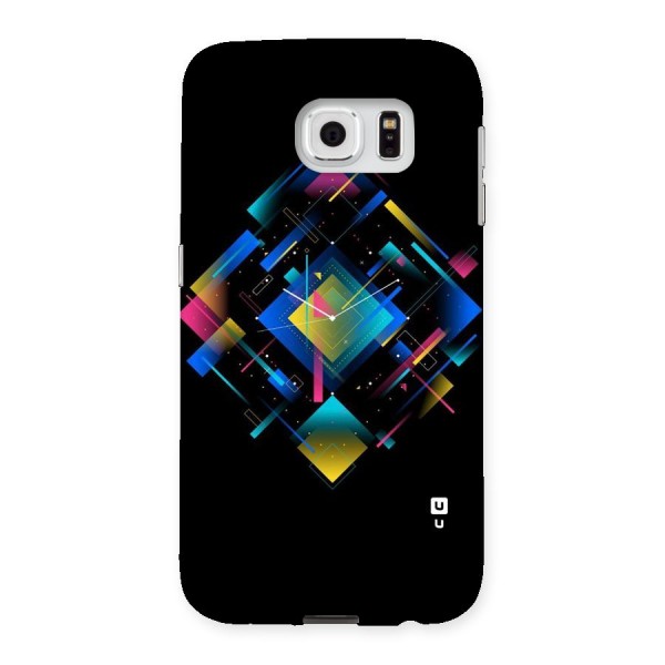 Abstract Clock Back Case for Samsung Galaxy S6