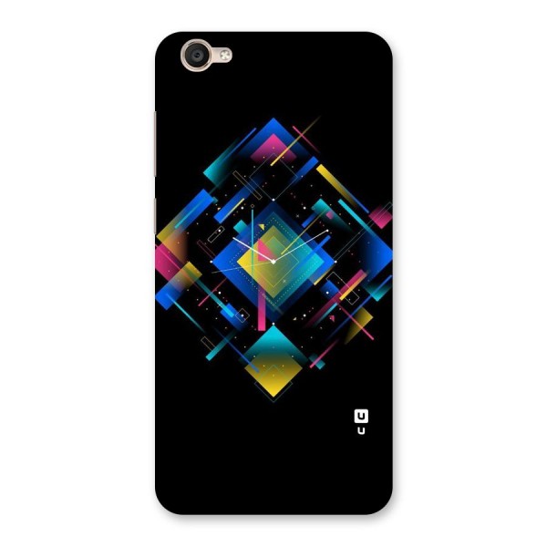 Abstract Clock Back Case for Vivo Y55s