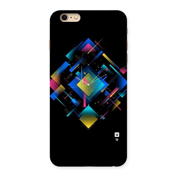Abstract Clock Back Case for iPhone 6 Plus 6S Plus