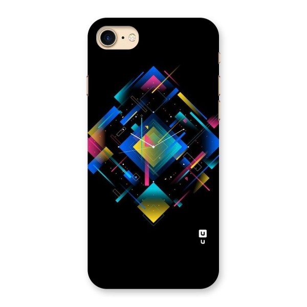 Abstract Clock Back Case for iPhone 7