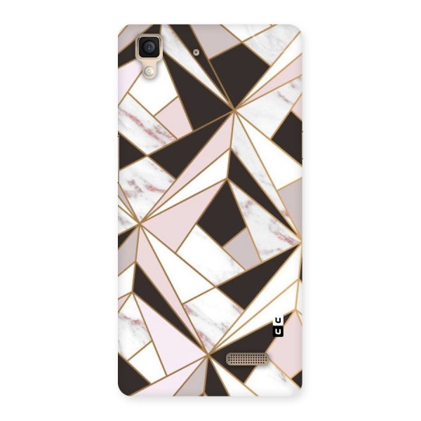 Abstract Corners Back Case for Oppo R7