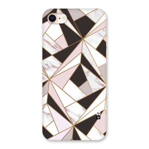 Abstract Corners Back Case for iPhone 8
