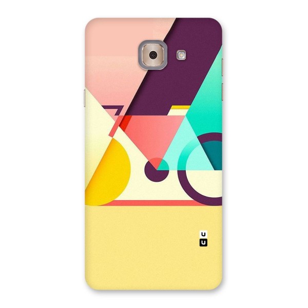 Abstract Cycle Back Case for Galaxy J7 Max