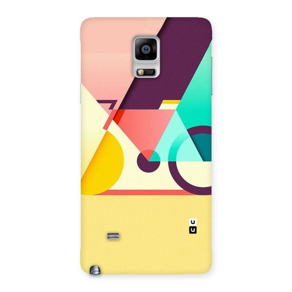 Abstract Cycle Back Case for Galaxy Note 4