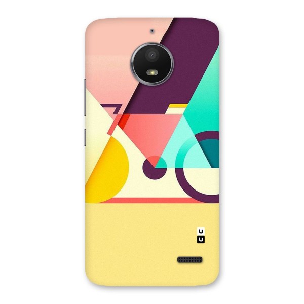 Abstract Cycle Back Case for Moto E4