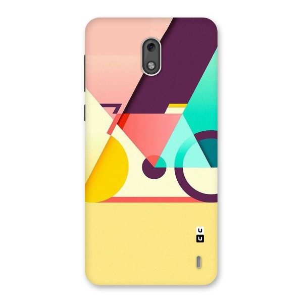 Abstract Cycle Back Case for Nokia 2