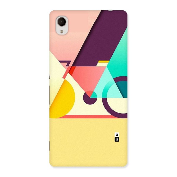 Abstract Cycle Back Case for Sony Xperia M4