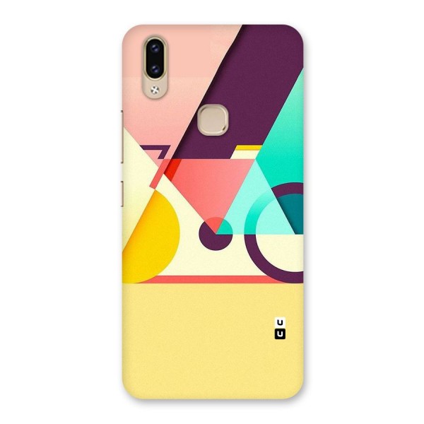 Abstract Cycle Back Case for Vivo V9