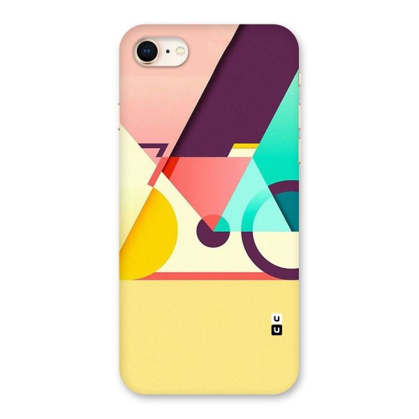Abstract Cycle Back Case for iPhone 8