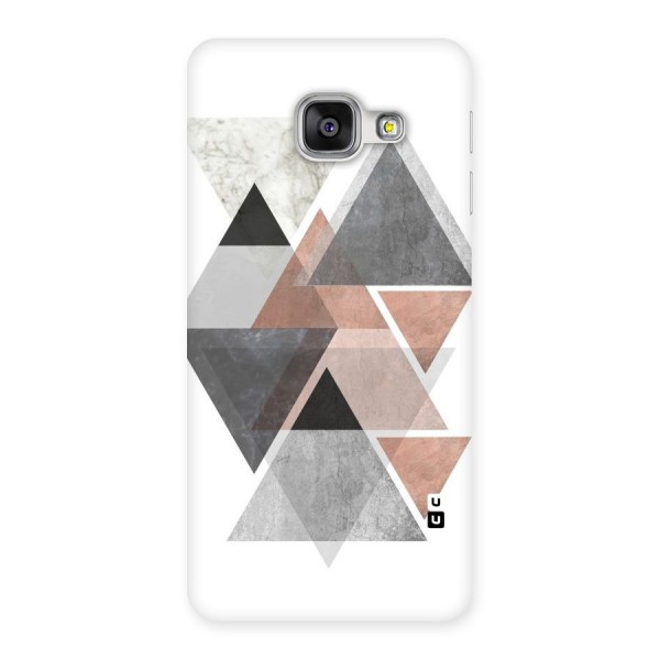 Abstract Diamond Pink Design Back Case for Galaxy A3 2016