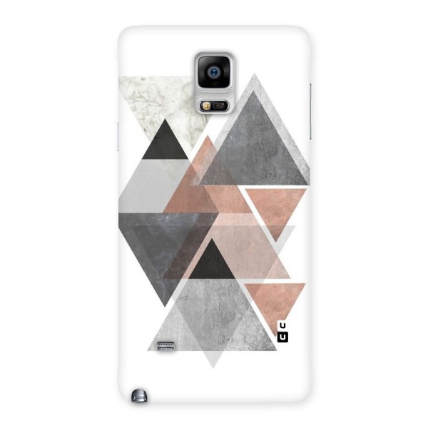 Abstract Diamond Pink Design Back Case for Galaxy Note 4