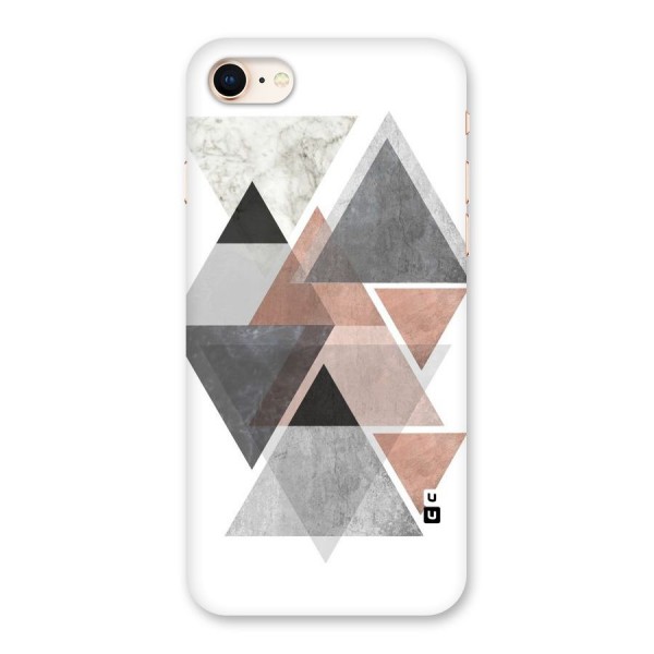 Abstract Diamond Pink Design Back Case for iPhone 8
