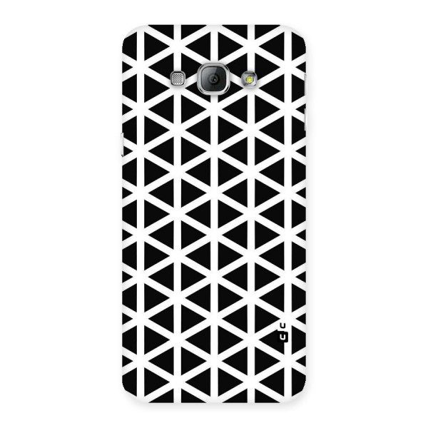 Abstract Geometry Maze Back Case for Galaxy A8