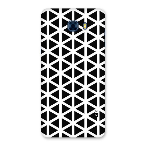 Abstract Geometry Maze Back Case for Galaxy C7 Pro