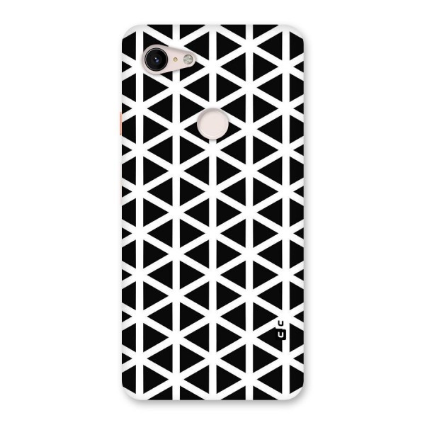 Abstract Geometry Maze Back Case for Google Pixel 3 XL