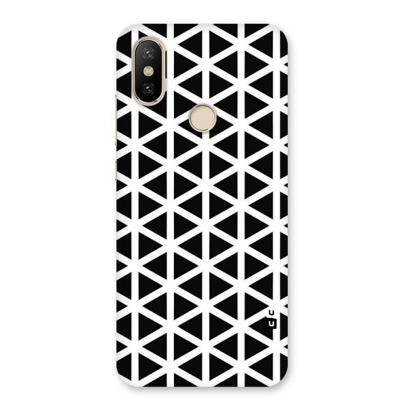 Abstract Geometry Maze Back Case for Mi A2