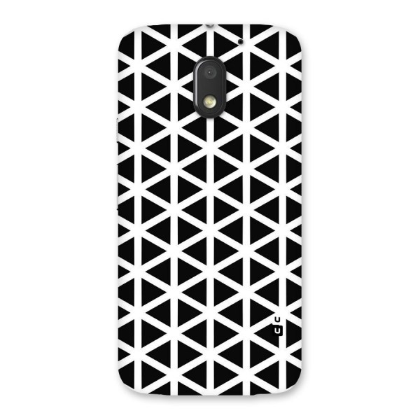 Abstract Geometry Maze Back Case for Moto E3 Power