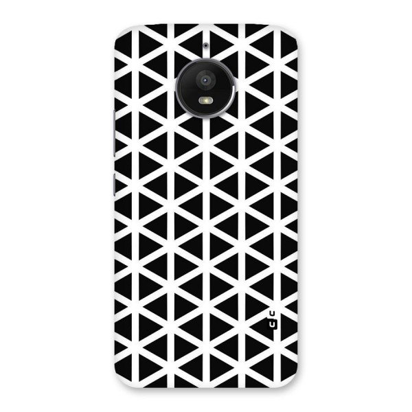 Abstract Geometry Maze Back Case for Moto E4 Plus