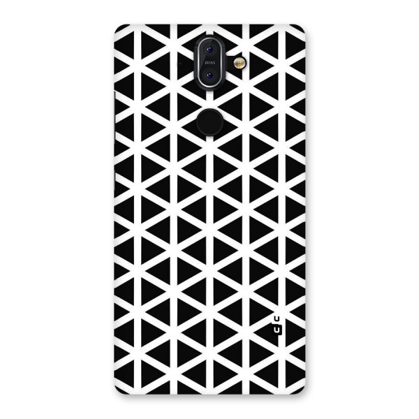 Abstract Geometry Maze Back Case for Nokia 8 Sirocco