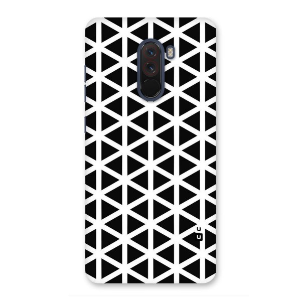 Abstract Geometry Maze Back Case for Poco F1