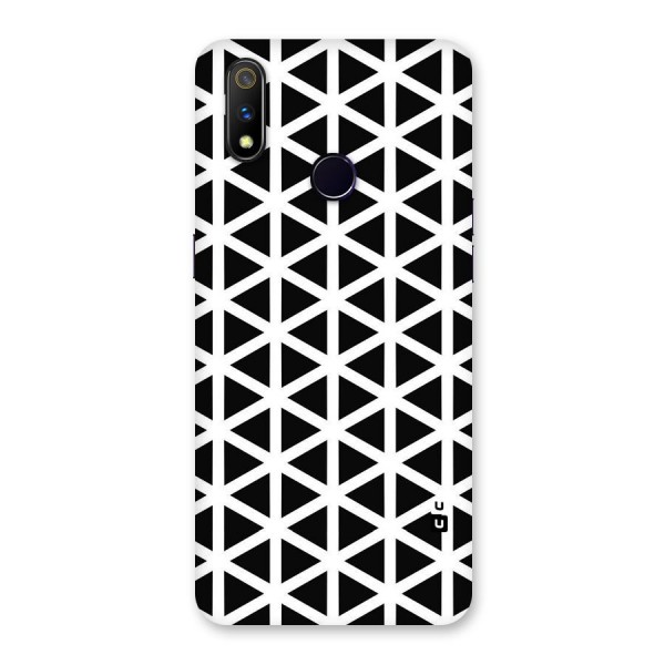 Abstract Geometry Maze Back Case for Realme 3 Pro