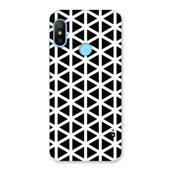 Abstract Geometry Maze Back Case for Redmi 6 Pro