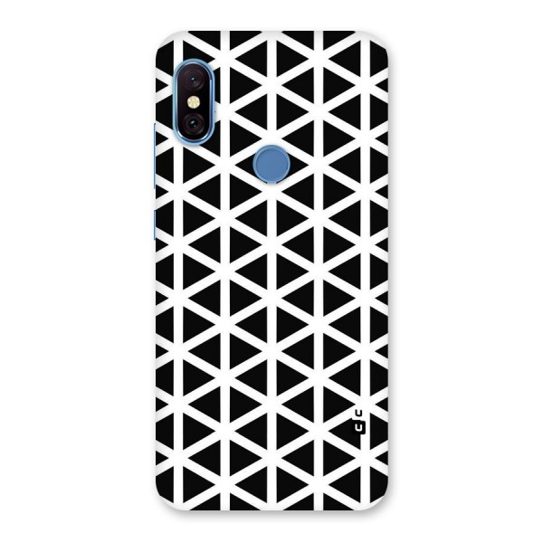 Abstract Geometry Maze Back Case for Redmi Note 6 Pro