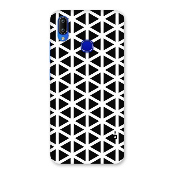 Abstract Geometry Maze Back Case for Vivo Y91