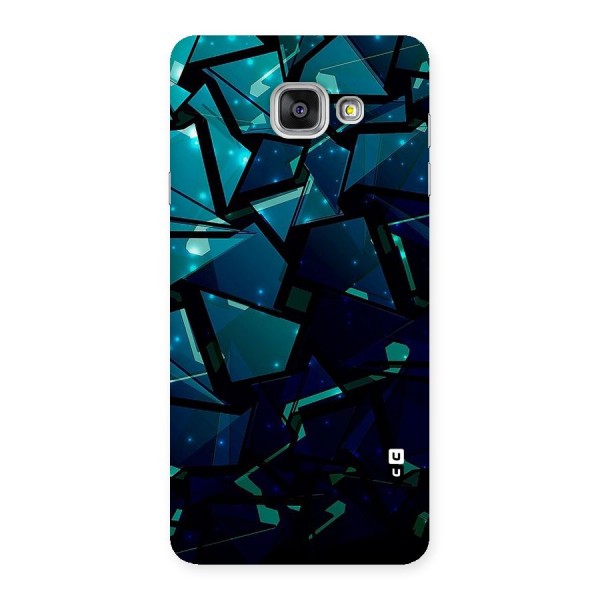 Abstract Glass Design Back Case for Galaxy A7 2016