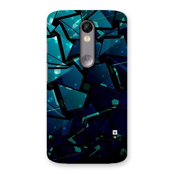 Abstract Glass Design Back Case for Moto X Force