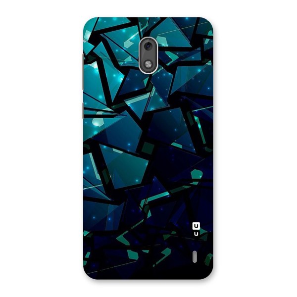 Abstract Glass Design Back Case for Nokia 2