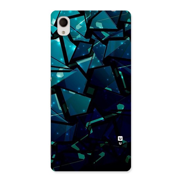 Abstract Glass Design Back Case for Sony Xperia M4