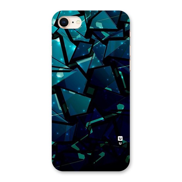 Abstract Glass Design Back Case for iPhone 8