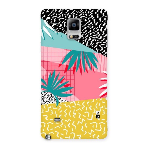 Abstract Grass Hues Back Case for Galaxy Note 4