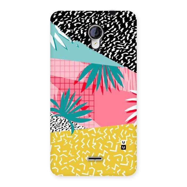 Abstract Grass Hues Back Case for Micromax Unite 2 A106