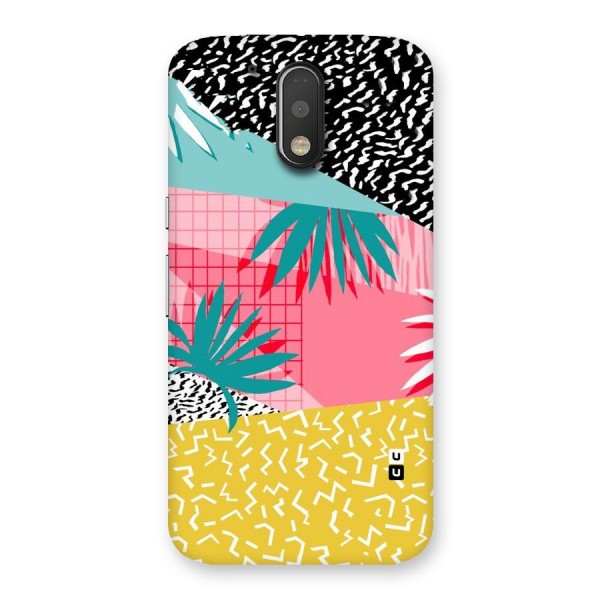 Abstract Grass Hues Back Case for Motorola Moto G4