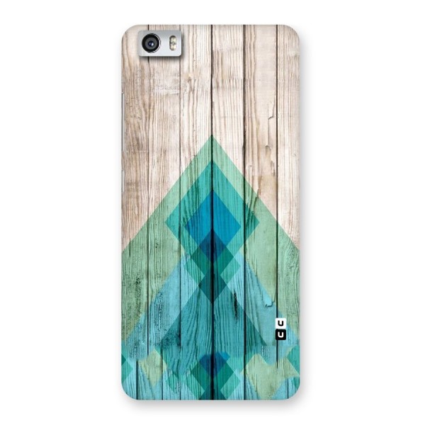 Abstract Green And Wood Back Case for Xiaomi Redmi Mi5