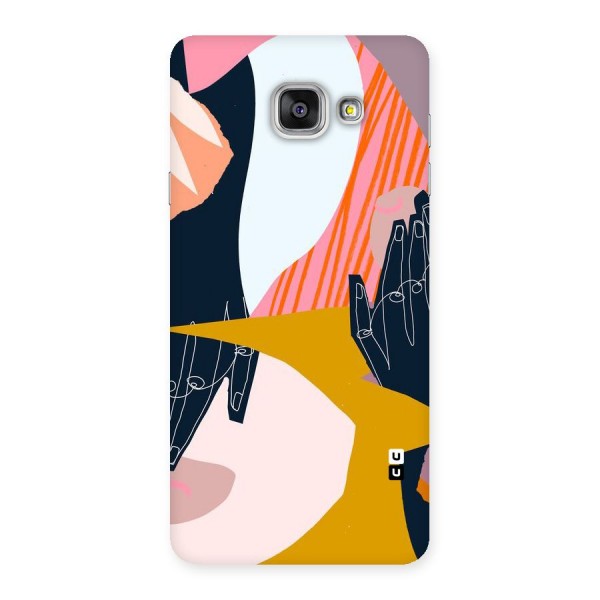 Abstract Hands Back Case for Galaxy A7 2016