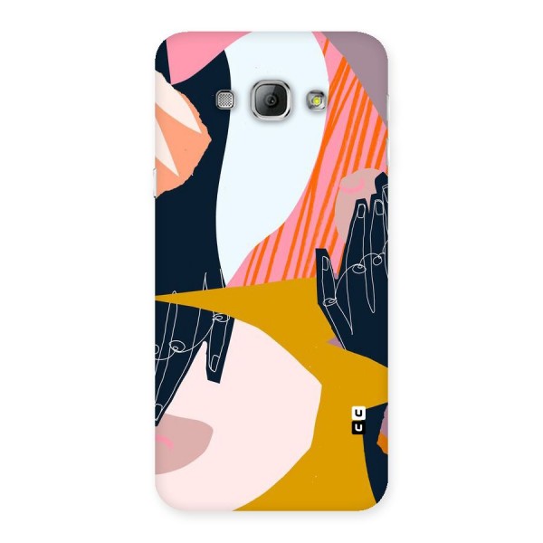 Abstract Hands Back Case for Galaxy A8