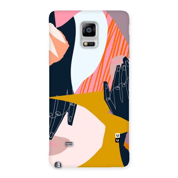 Abstract Hands Back Case for Galaxy Note 4