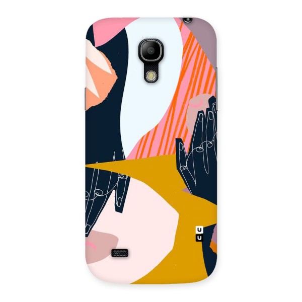 Abstract Hands Back Case for Galaxy S4 Mini