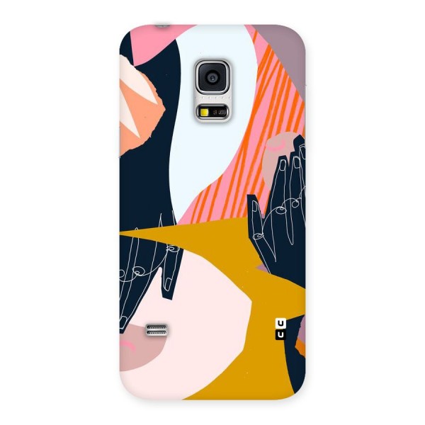 Abstract Hands Back Case for Galaxy S5 Mini