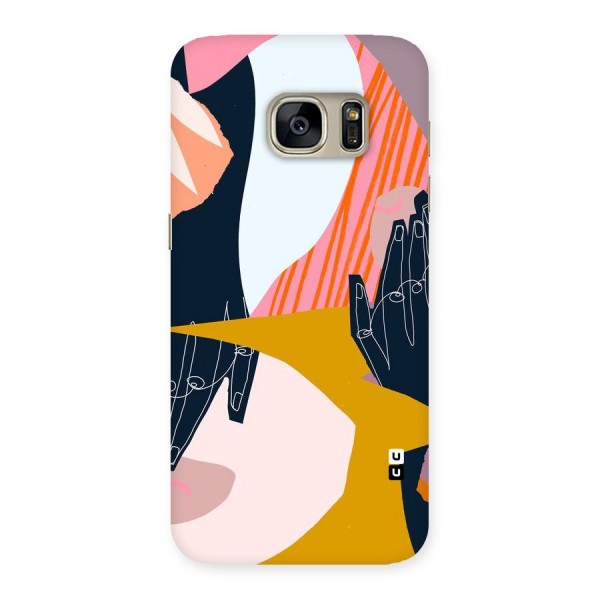 Abstract Hands Back Case for Galaxy S7