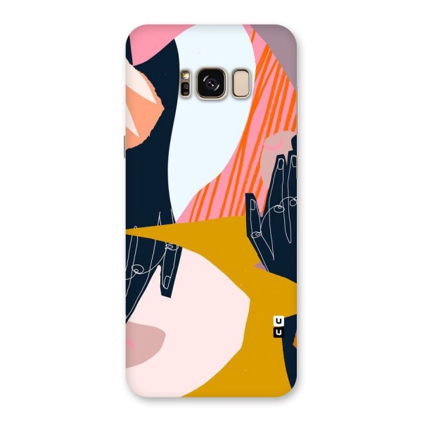 Abstract Hands Back Case for Galaxy S8 Plus