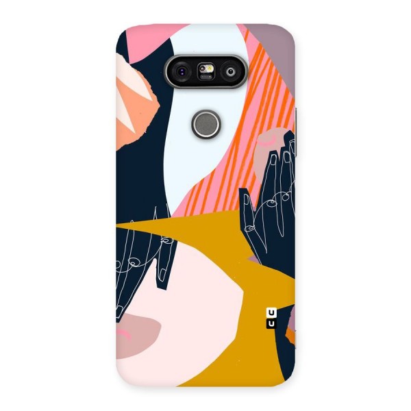 Abstract Hands Back Case for LG G5