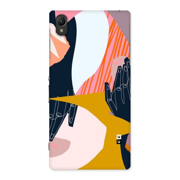 Abstract Hands Back Case for Sony Xperia Z1