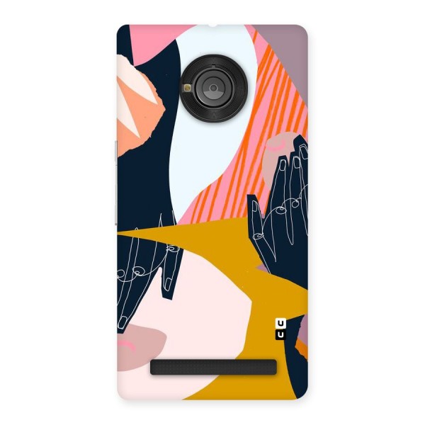 Abstract Hands Back Case for Yu Yuphoria